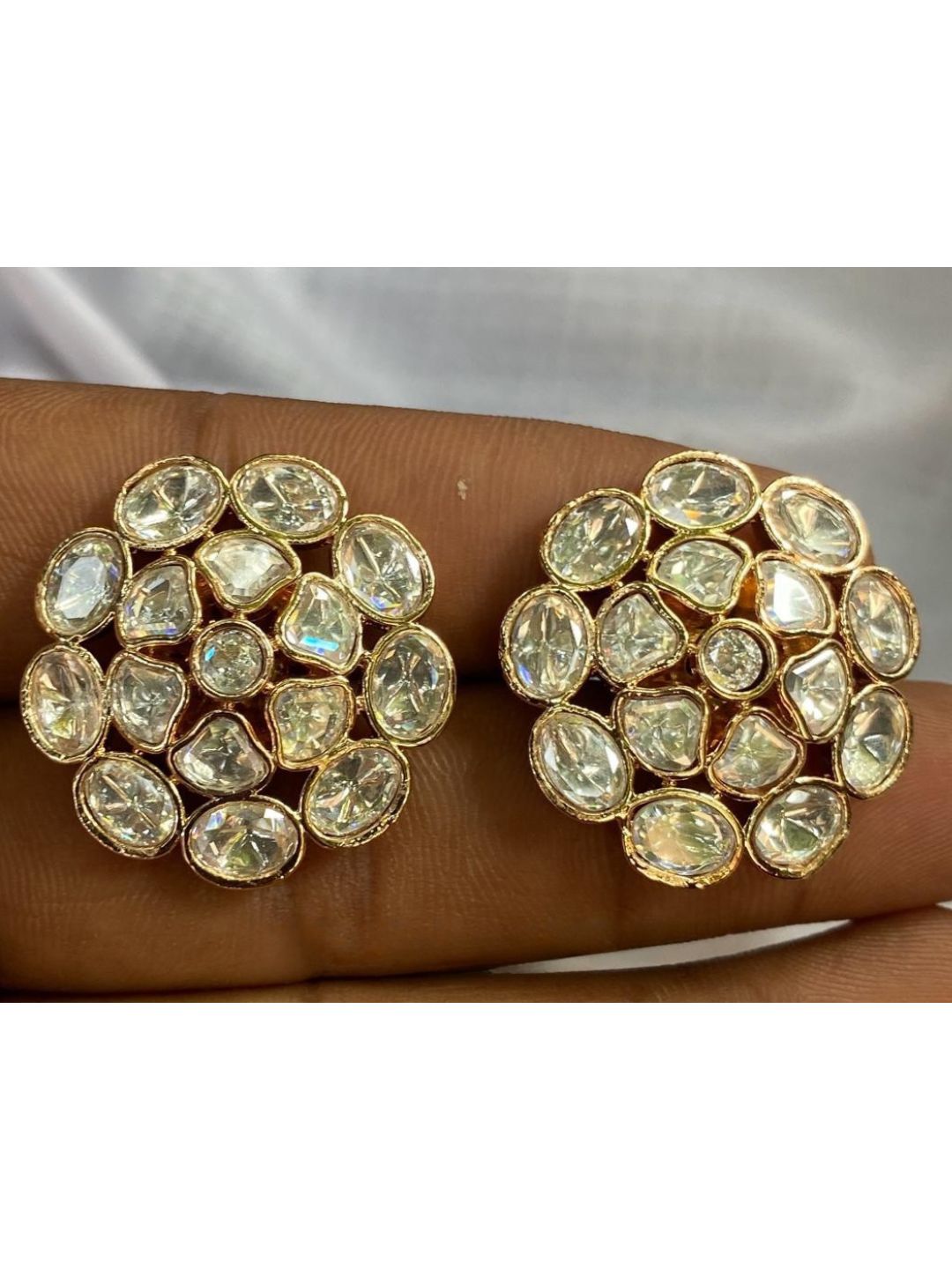 kundan stud earrings
floral kundan earrings
house of pranvi earrings
ethnic jewellery for women
party wear kundan studs
traditional stud earrings
gold-plated kundan earrings
statement earrings for weddings
festive wear jewellery
bridal kundan earrings