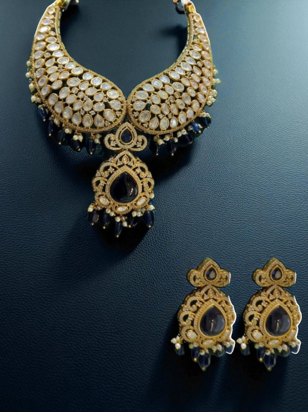 kundan jewellery, traditional jewellery set, handcrafted heritage, luxury ethnic jewellery, wedding jewellery, statement choker, indian bridal wear, designer accessories, regal jewellery, festive jewellery, artisan jewellery, cultural elegance