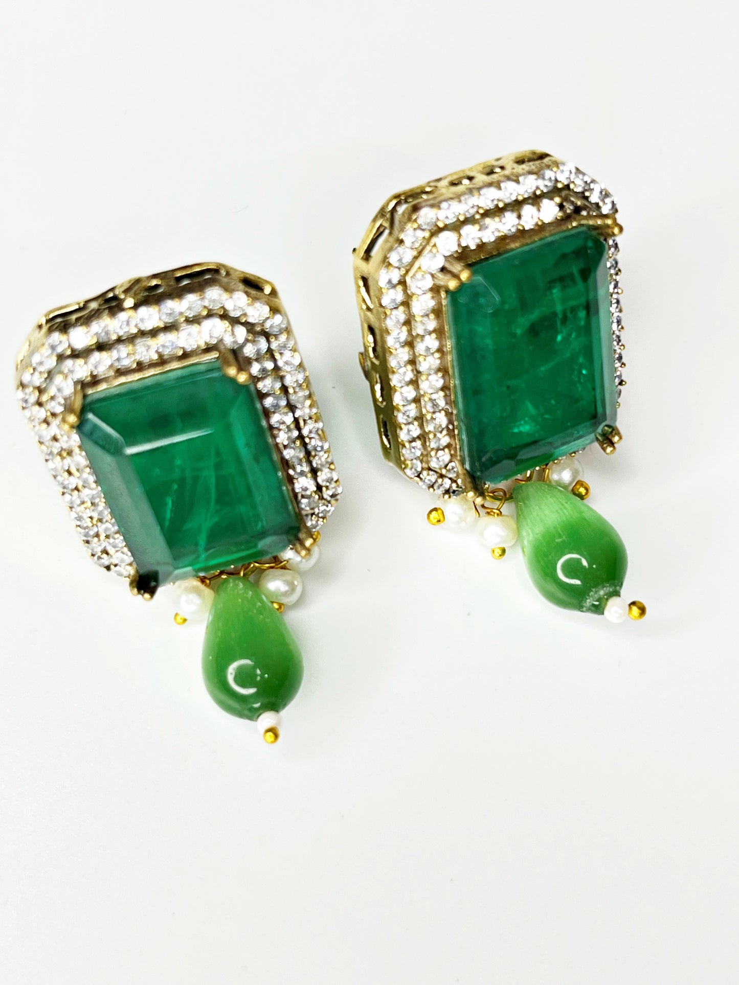 ZARA EMERALD CHOKER SET