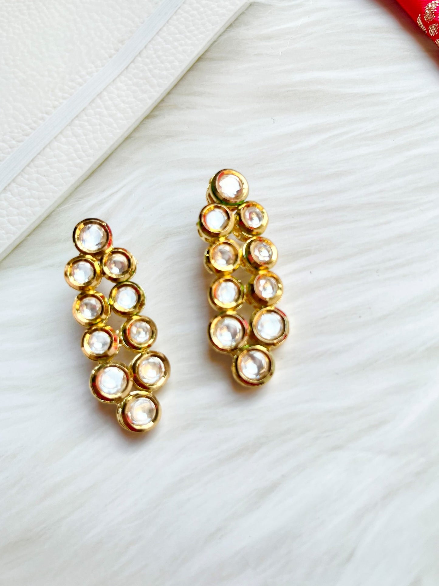 ERIN GOLD KUNDAN JEWELLERY SET