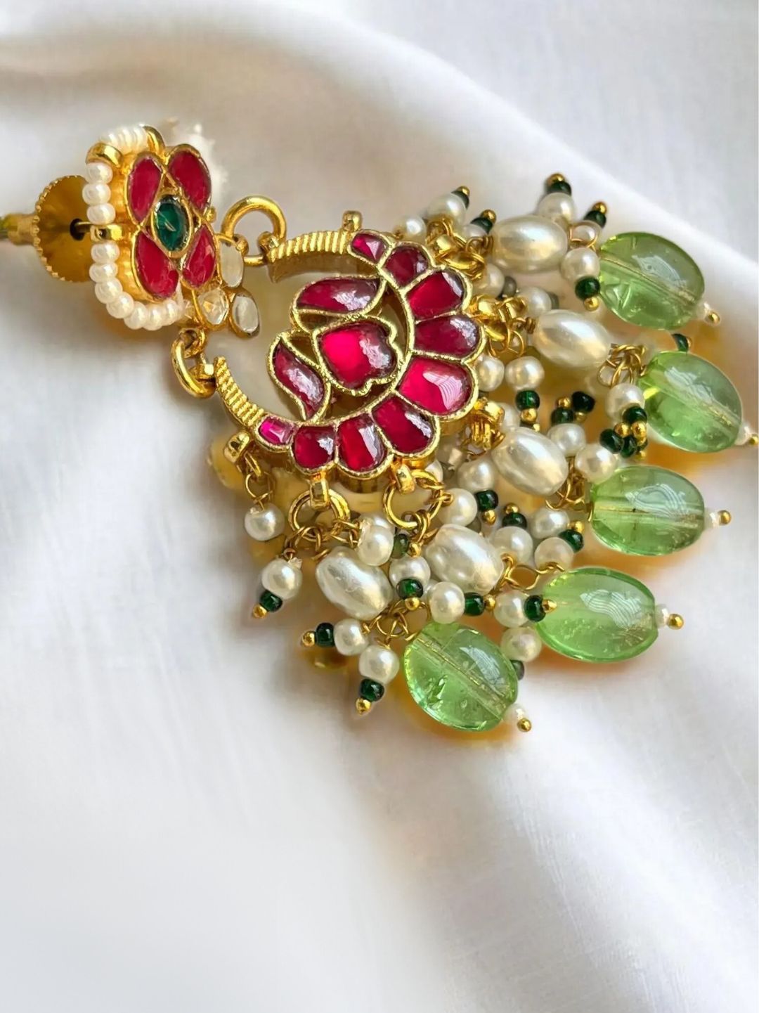 JIGNA PINK CHANDBALI