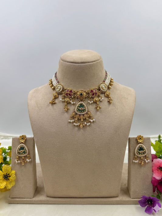 SAANVI HERITAGE NECKLACE SET