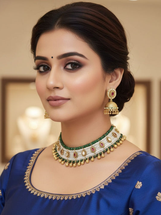 TAMARA RAJWADI JEWELLERY SET