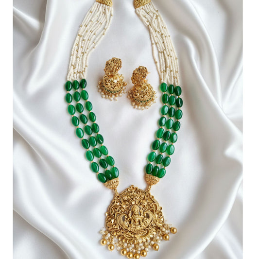 SHAHARA TEMPLE JEWELLERY SET