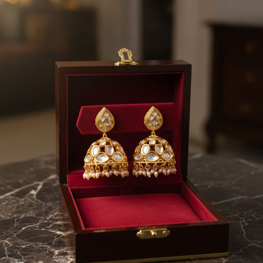 NATISHA GOLD JHUMKI