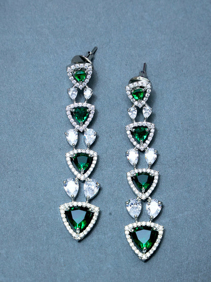 PARI EMERALD ZIRCONIA NECKLACE