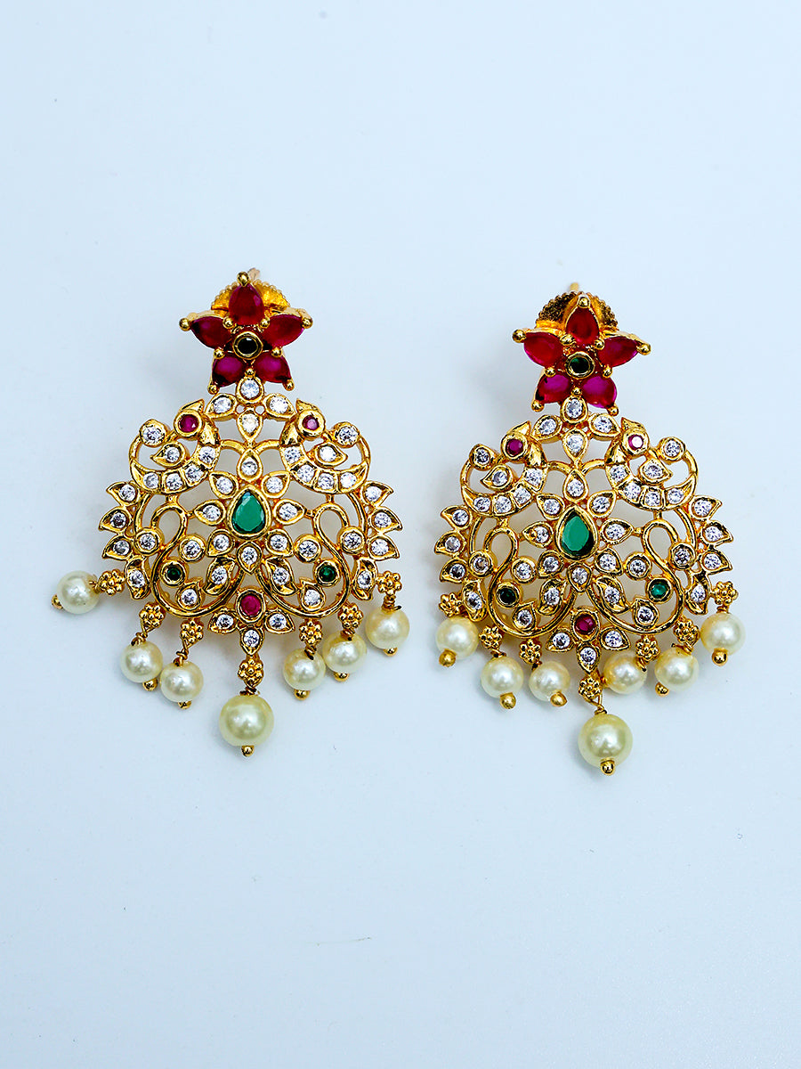 MALTI TEMPLE NECKLACE SET