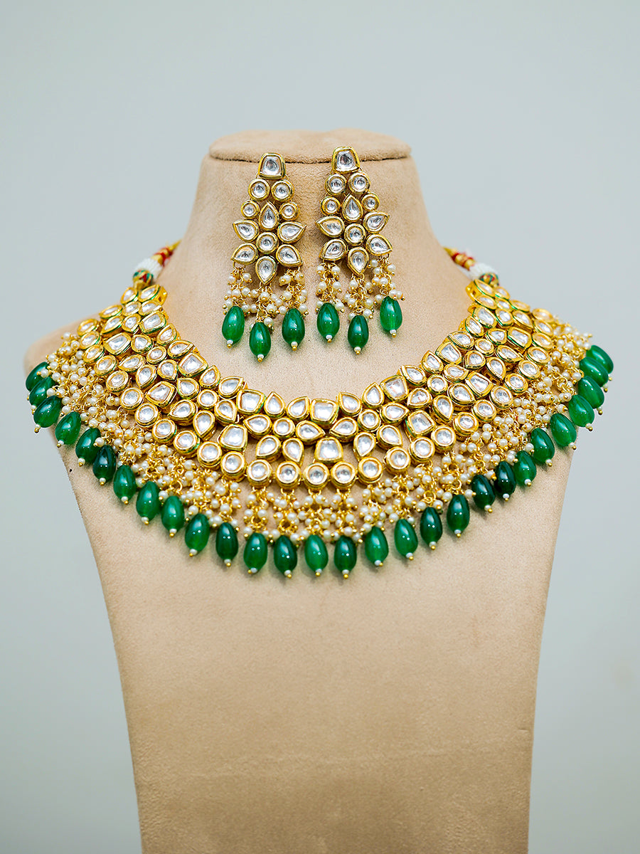 JANAKI EMERALD JEWELLERY SET