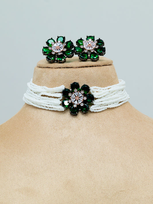 Pearl Choker Set