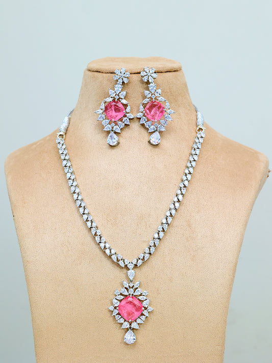 SHARIKA PINK JEWELLERY SET