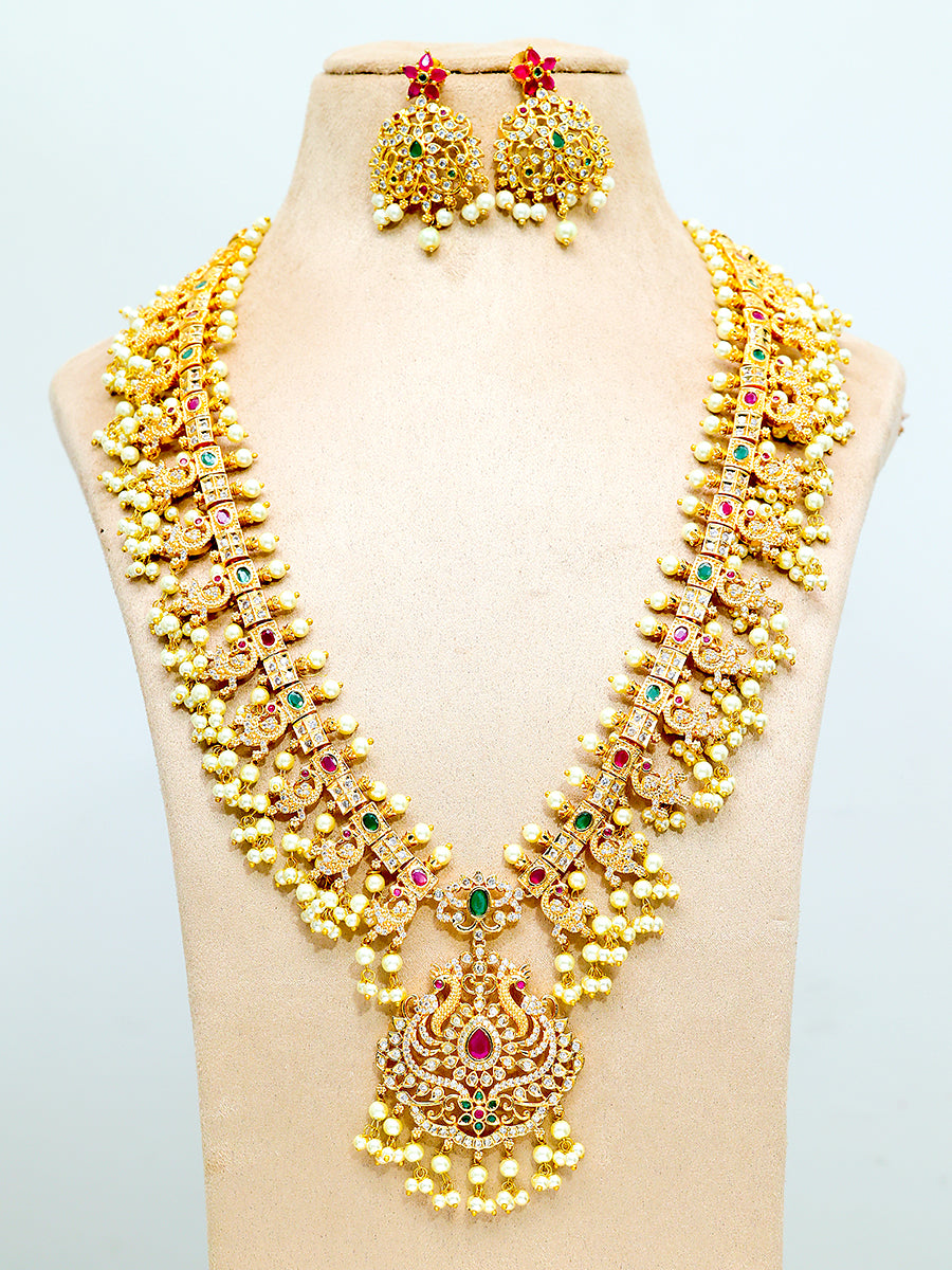 MALTI TEMPLE NECKLACE SET