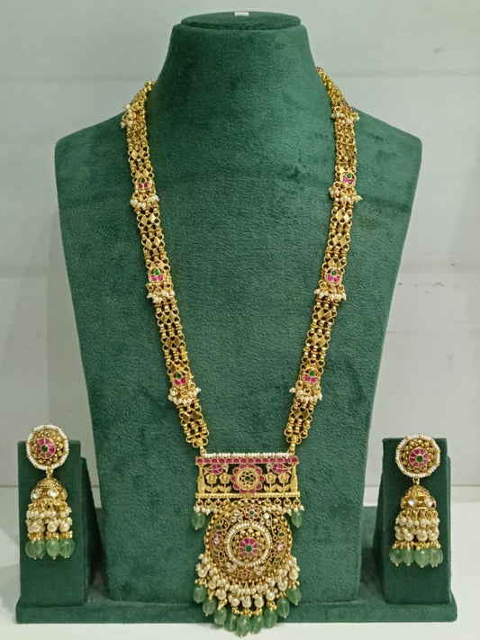 bharatnatyam jewellery, classical temple jewellery, traditional performance set, dance jewellery, ethnic fashion jewellery, heavy necklace set, mandala inspired jewellery

