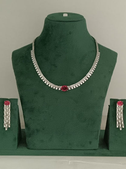 ruby necklace set
diamond finish necklace
cocktail jewellery set
party wear necklace for women
elegant ruby necklace
house of pranvi jewellery
statement necklace with ruby
minimal diamond necklace
evening wear jewellery set
modern necklace for parties

