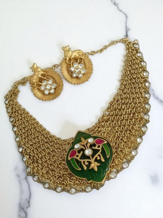 royal jewellery, kundan choker, wedding set, statement look, festive glam, cultural, handcrafted set, regal touch