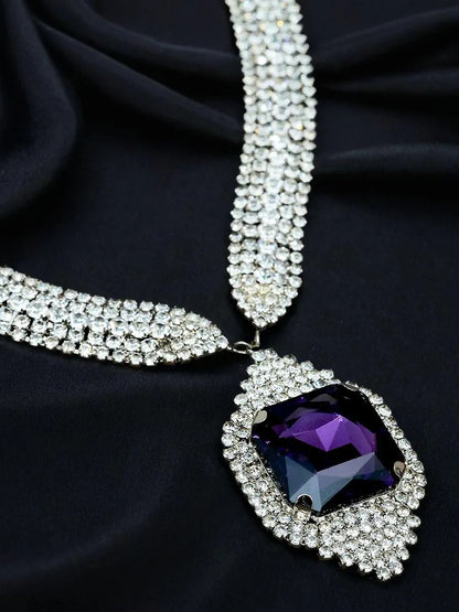 TAMANNA PURPLE NECKLACE