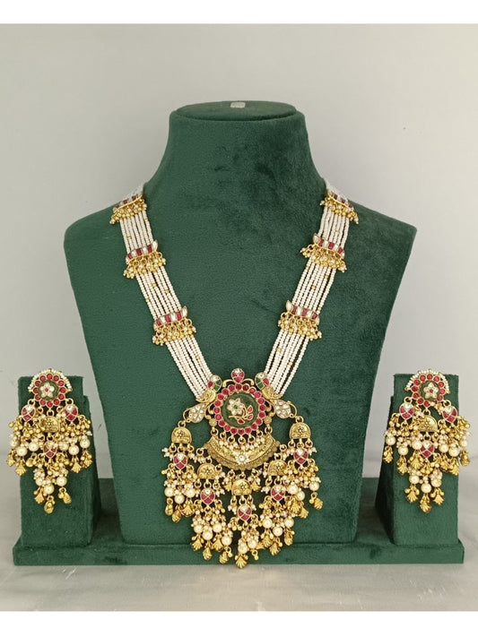 antique jewellery, bridal jewellery, traditional necklace, handcrafted set, south indian jewellery, festive wear jewellery, temple inspired jewellery, layered necklace set
