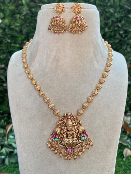 AMBA ICONIC TEMPLE JEWELLERY SET
