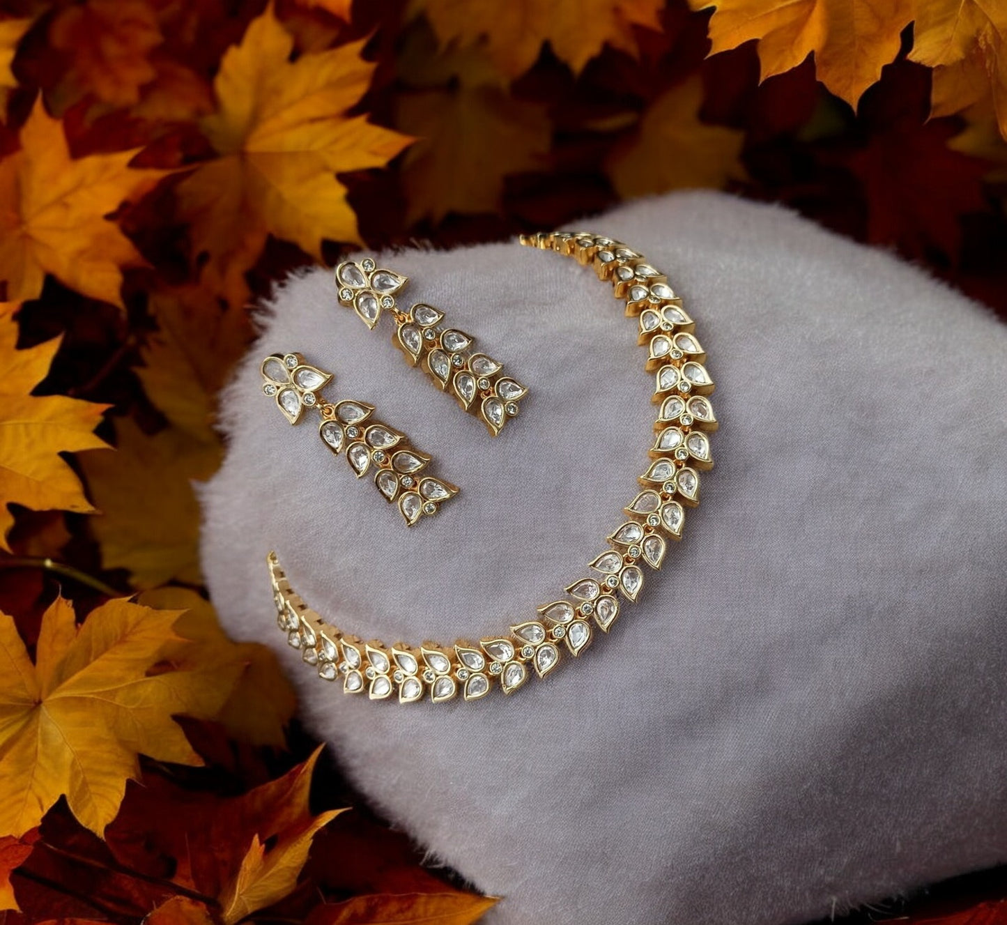 NENNA KUNDAN JEWELLERY SET