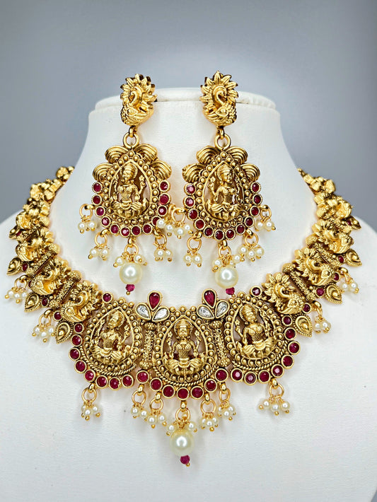 ISHIKA RUBY TEMPLE JEWELLERY