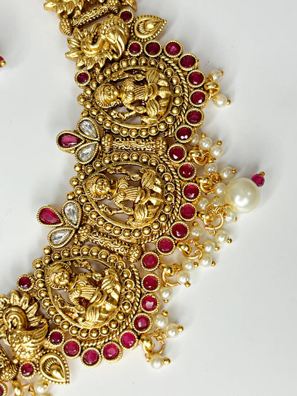 ISHIKA RUBY TEMPLE JEWELLERY