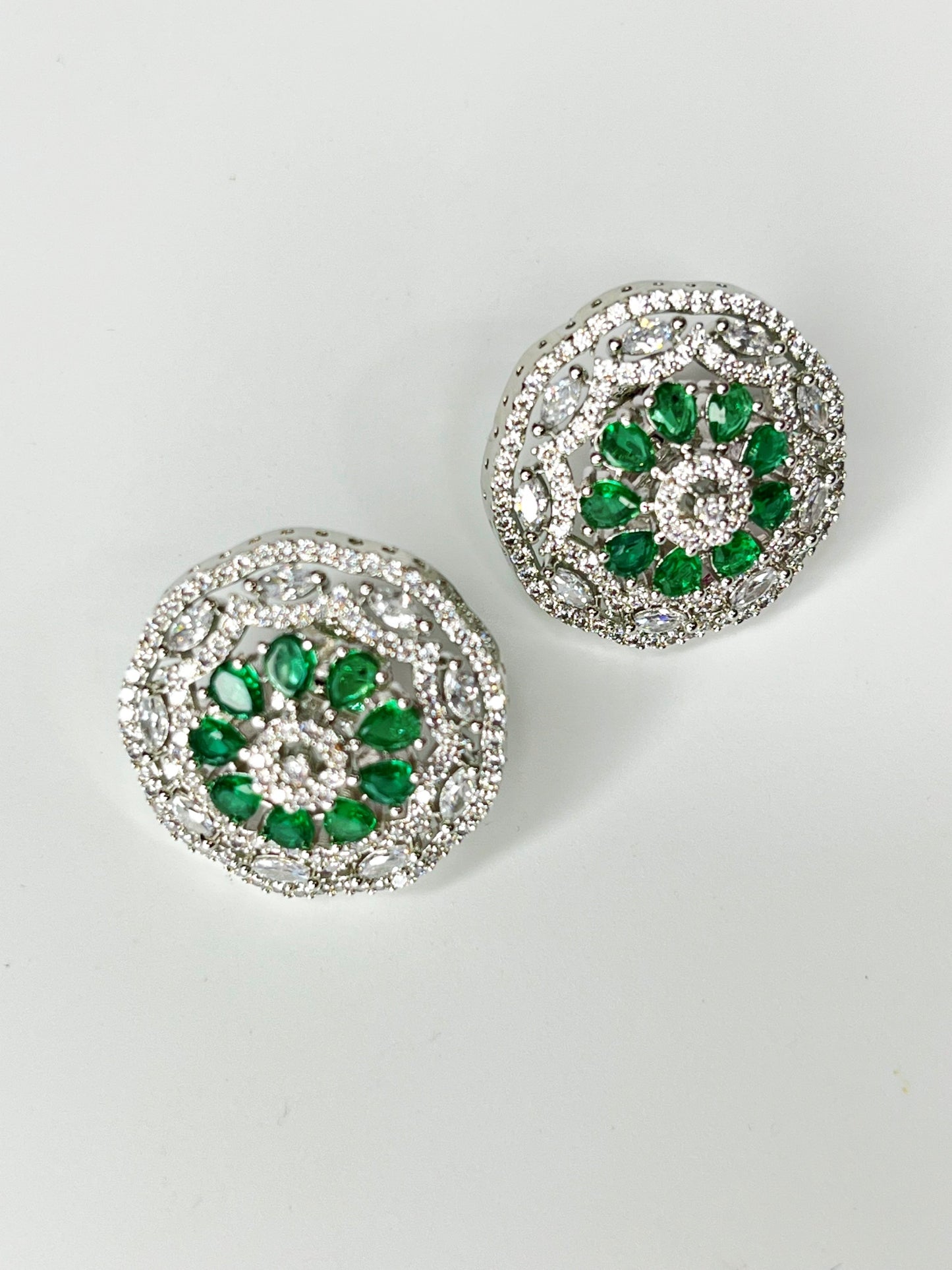 HANVIKA EMERALD ZIRCONIA CHOKER SET