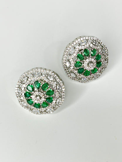 HANVIKA EMERALD ZIRCONIA CHOKER SET