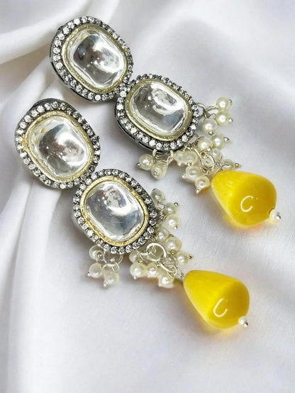 MAYURI MULTICOLOR KUNDAN NECKLACE SET