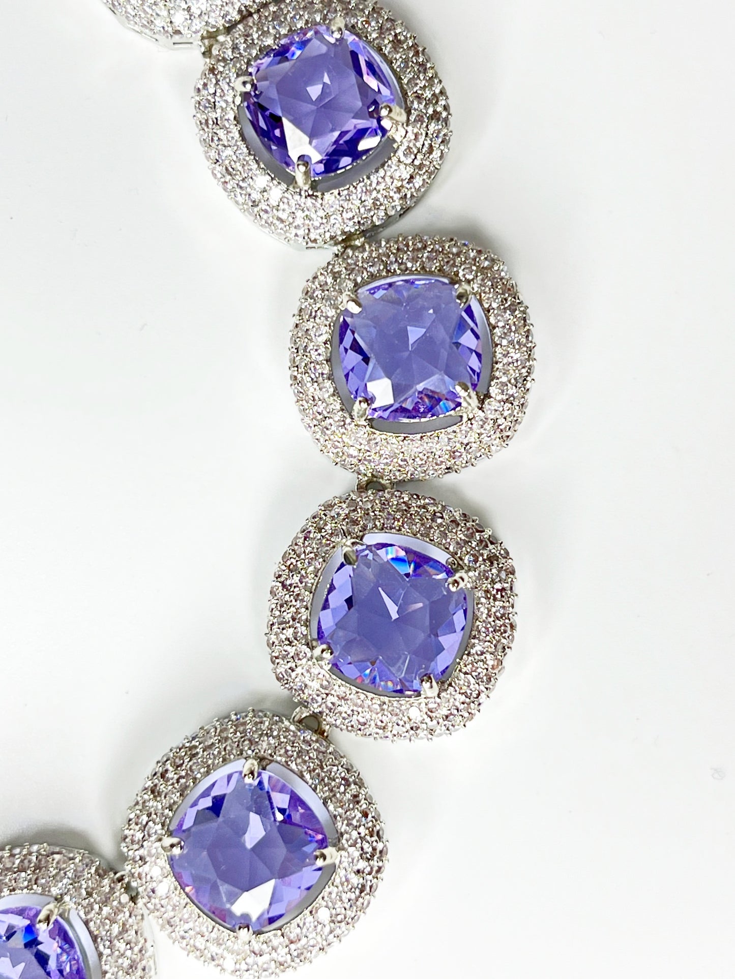 MAYA LAVENDER NECKLACE SET