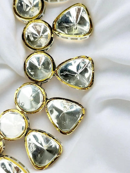 AISHA POLKI JEWELLERY SET