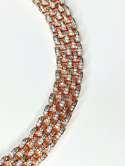 SIYA ROSE GOLD NECKLACE SET