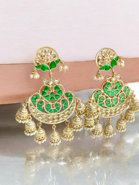 ANJU GOLD JHUMKI