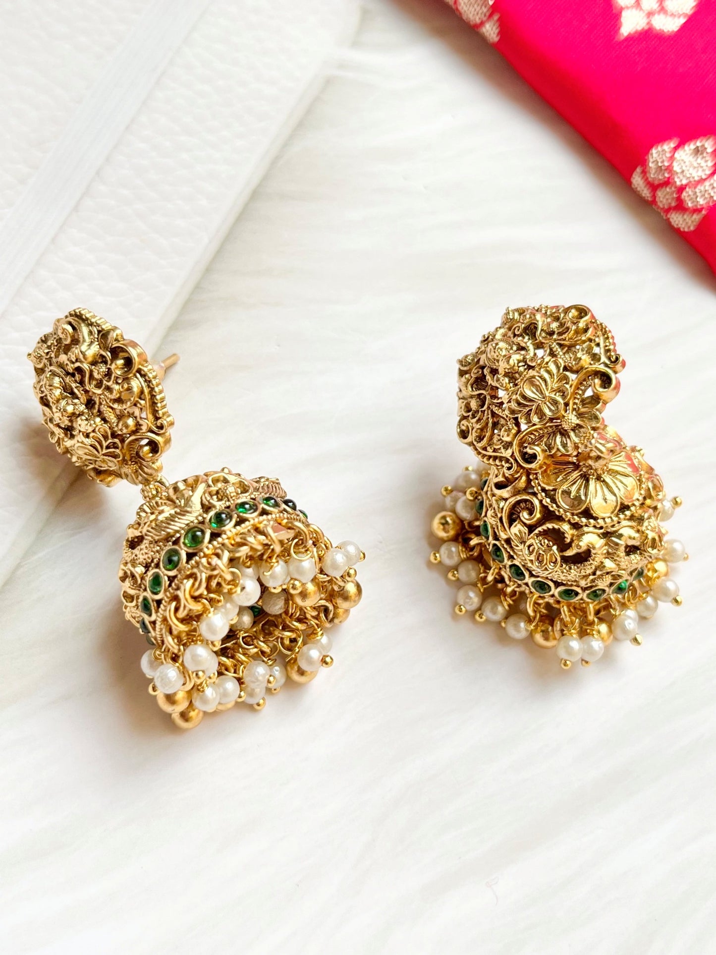 SHAHARA TEMPLE JEWELLERY SET