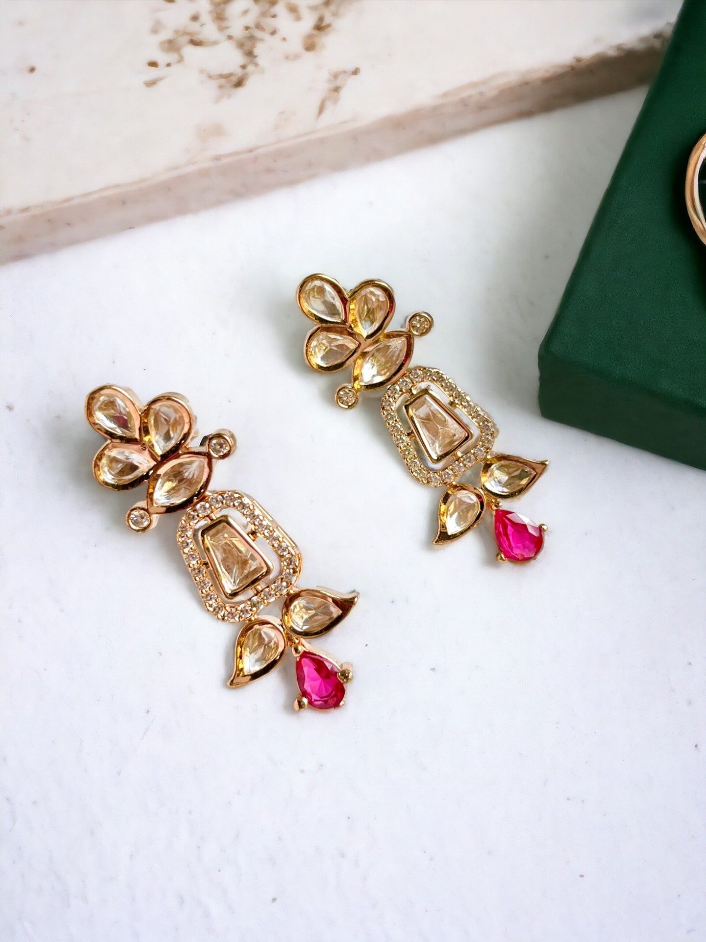 DHISANA RANI KUNDAN JEWELLERY SET