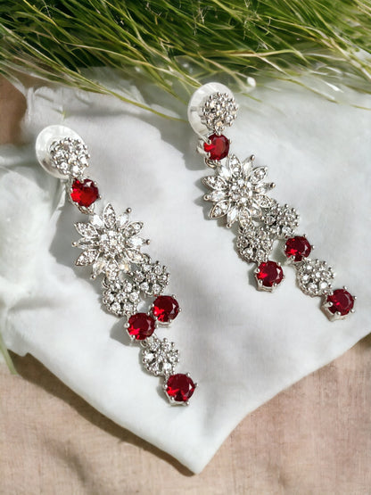 NORAH RUBY ZIRCONIA JEWELLERY SET