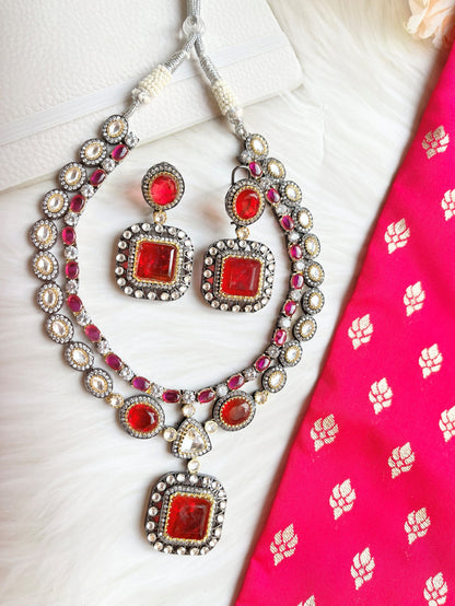 PRIYANSHI RUBY JEWELLERY SET