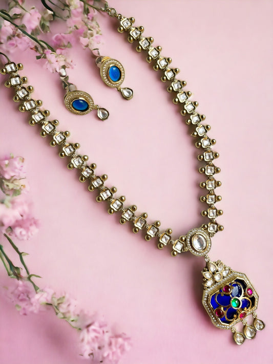 DHARUNI KUNDAN JEWELLERY SET