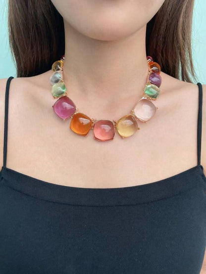 CHANDRA MULTICOLOR JEWELLERY SET
