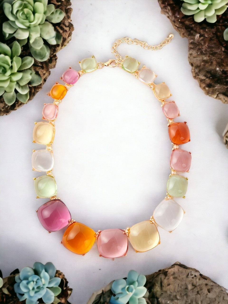 CHANDRA MULTICOLOR JEWELLERY SET