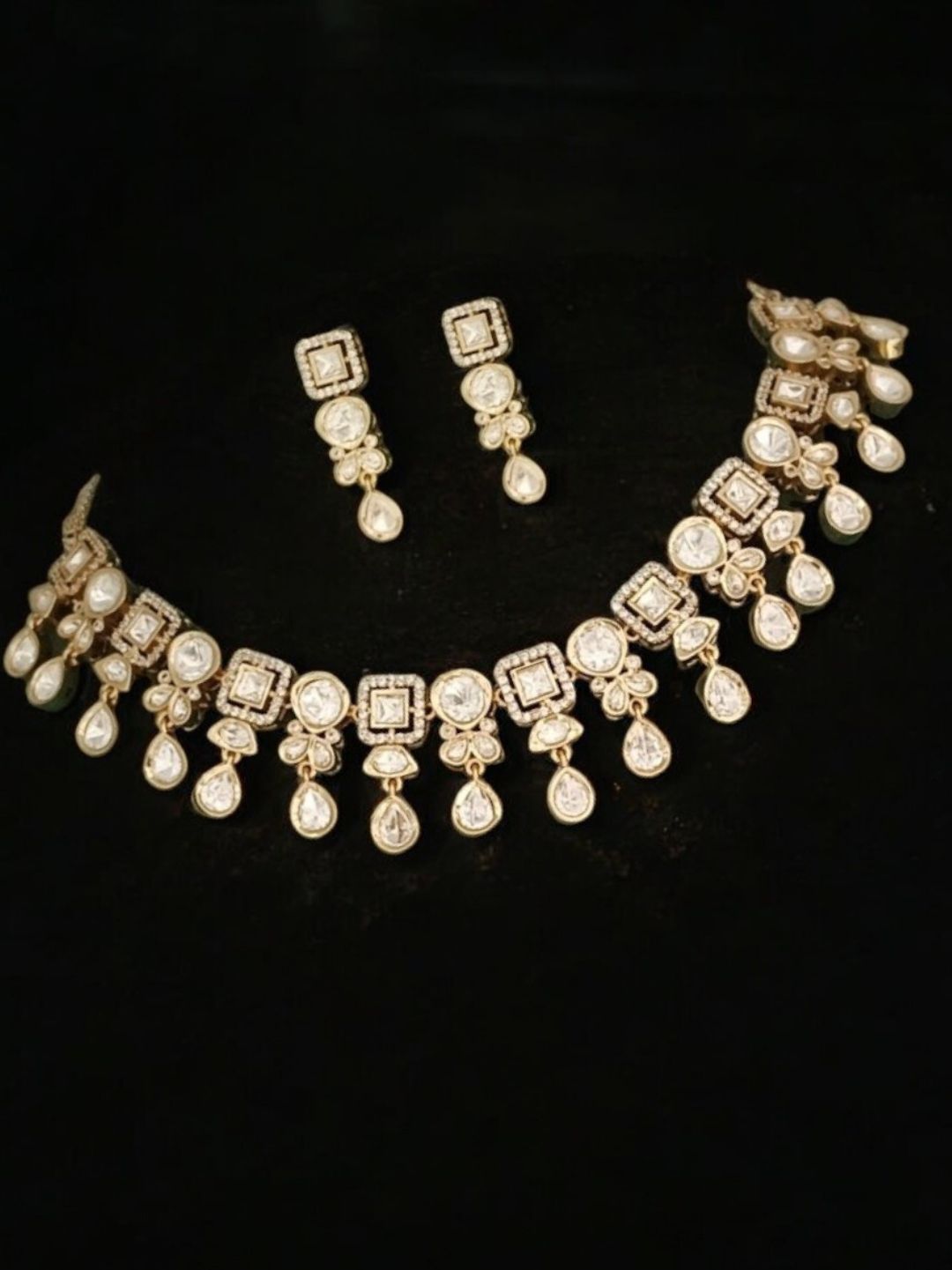 Moissanite Polki Jewellery