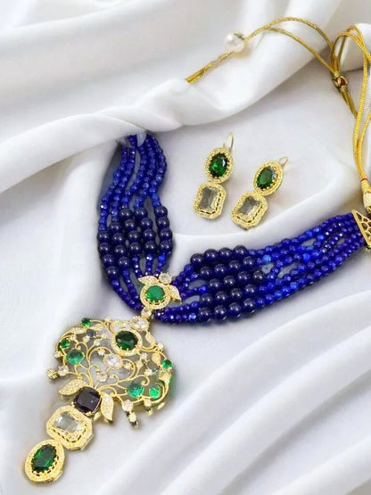 CHAAYA SAPPHIRE JEWELLERY SET
