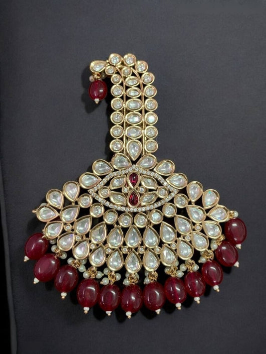 Red Moissanite Groom Kilangi