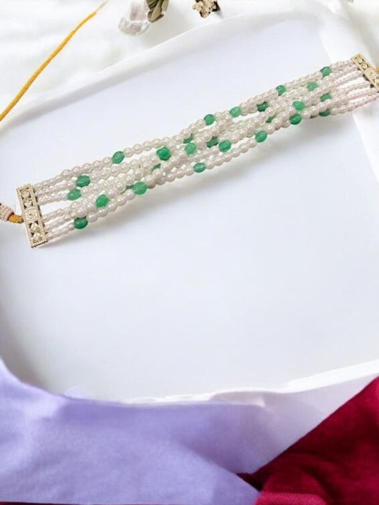 ETERNAL PEARL MINT JEWELLERY SET
