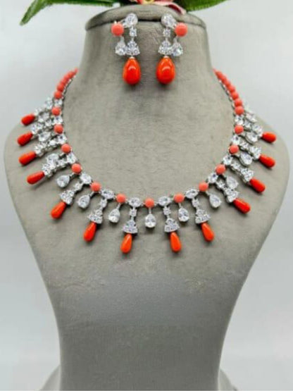 ANAYNA PREMIUM ZIRCONIA JEWELLERY SET