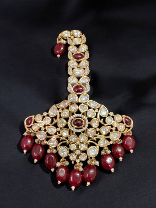 Red Moissanite Kilangi
