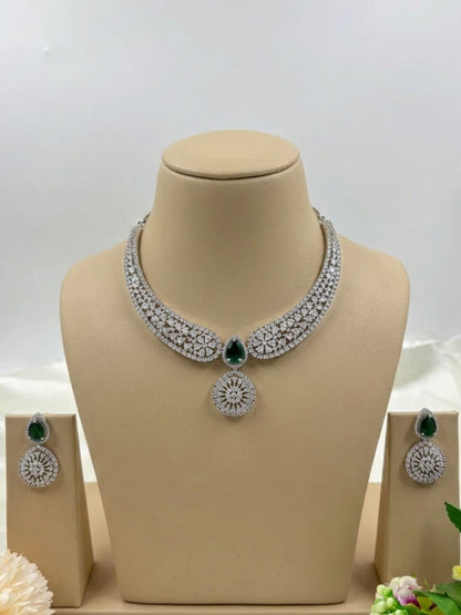 KIARA AMERICAN DIAMOND NECKLACE SET