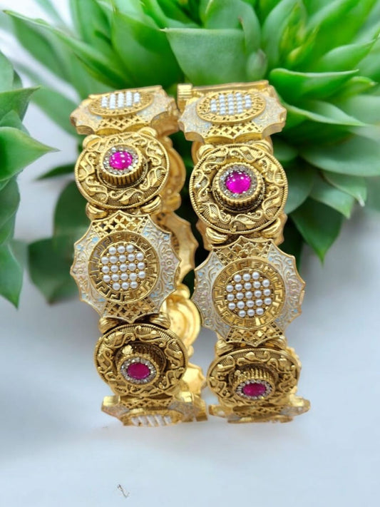 CHAITRA PREMIUM KUNDAN BANGLES