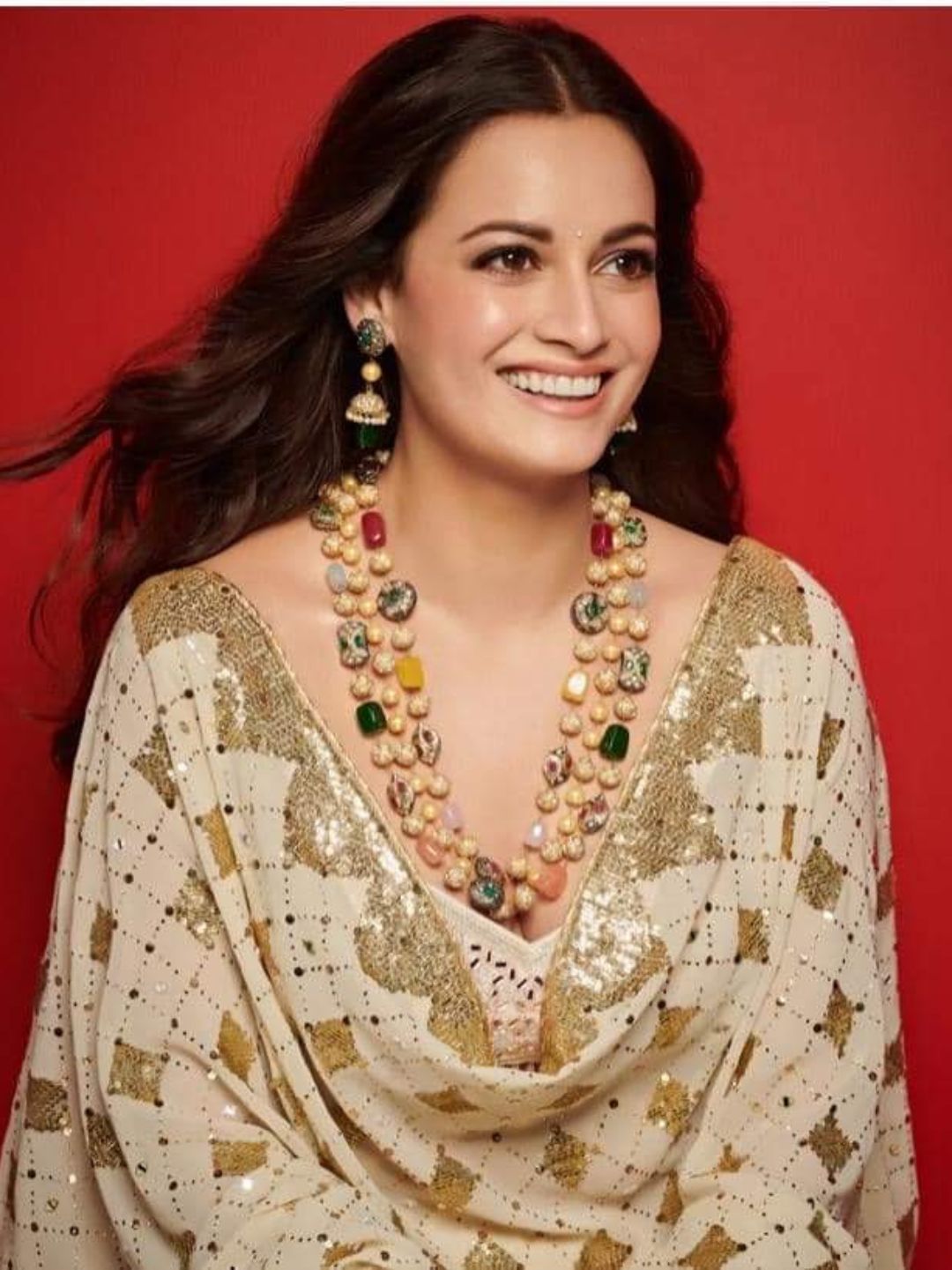 REGINA MULTICOLOR KUNDAN NECKLACE