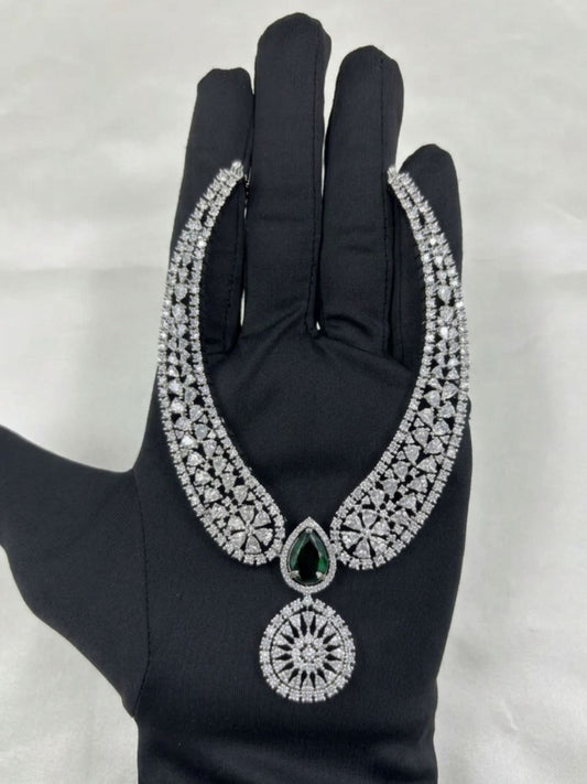 KIARA AMERICAN DIAMOND NECKLACE SET