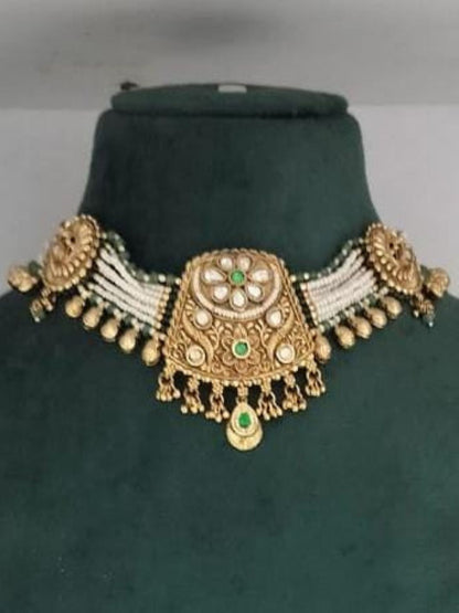 KANIKA RAJWADI JEWELLERY SET