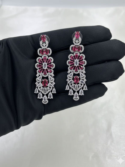 YASMINA AMERICAN DIAMOND NECKLACE